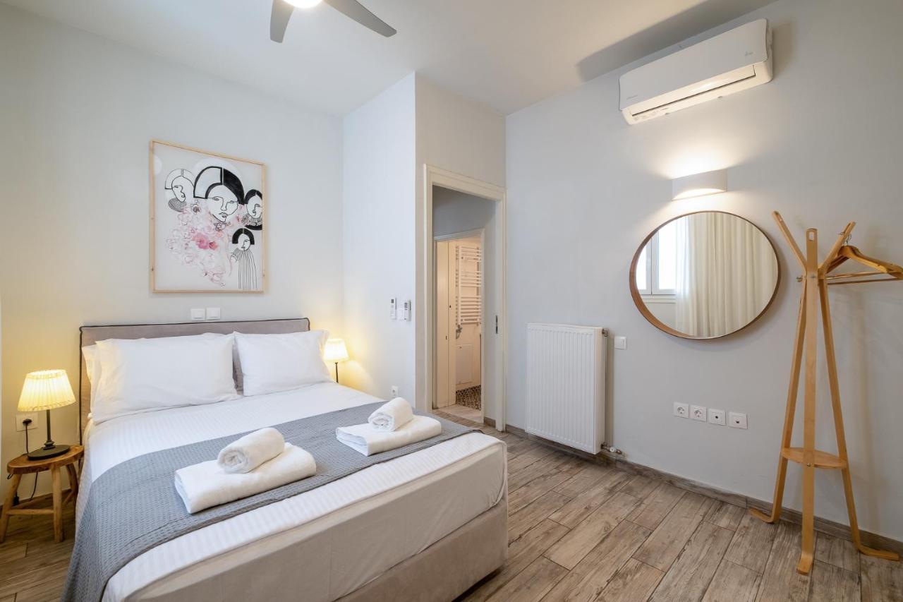 Central5 Boutique Apartments With Common Garden Next To Metro Афіни Екстер'єр фото