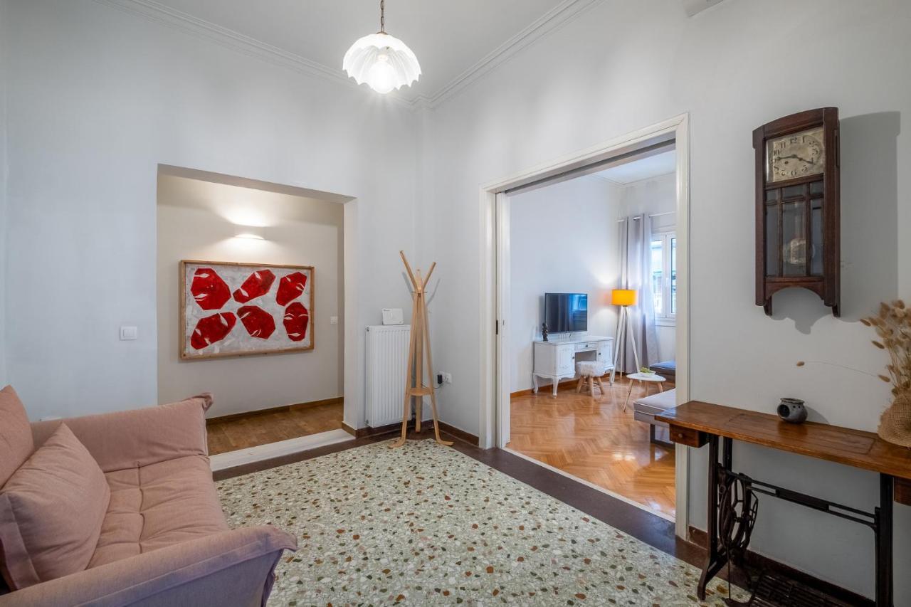 Central5 Boutique Apartments With Common Garden Next To Metro Афіни Екстер'єр фото