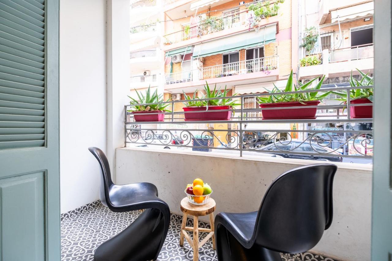 Central5 Boutique Apartments With Common Garden Next To Metro Афіни Екстер'єр фото
