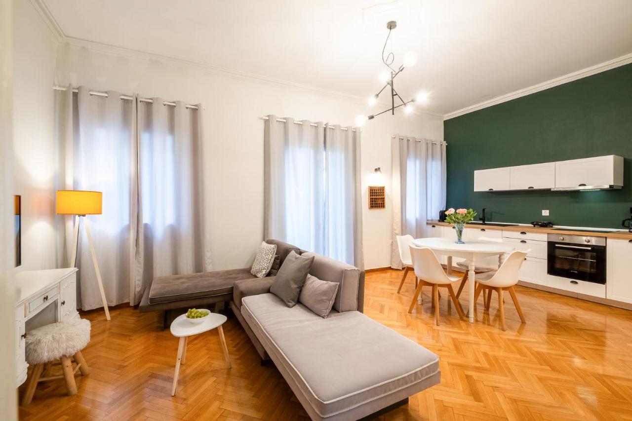 Central5 Boutique Apartments With Common Garden Next To Metro Афіни Екстер'єр фото
