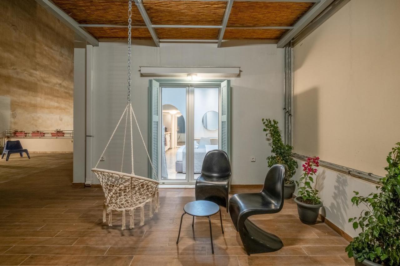 Central5 Boutique Apartments With Common Garden Next To Metro Афіни Екстер'єр фото