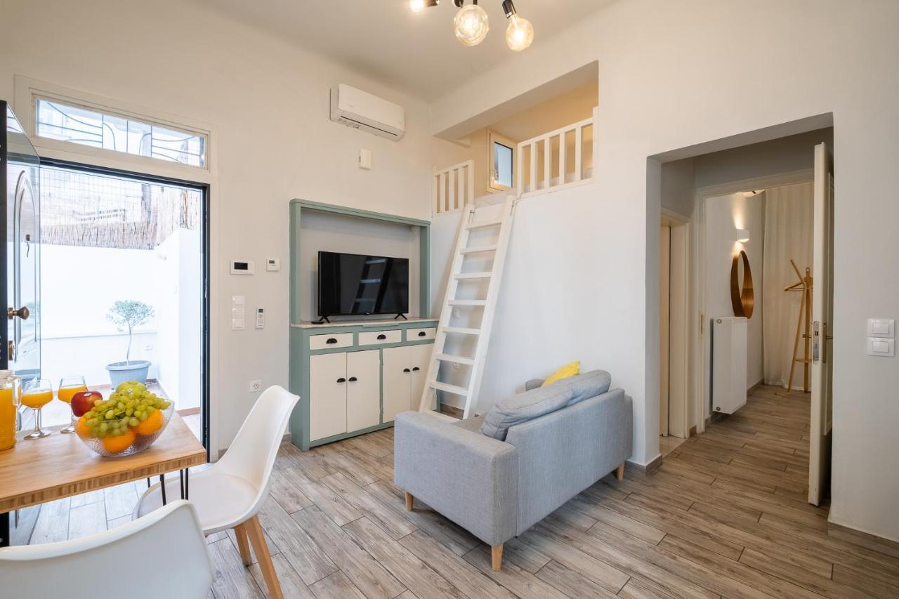 Central5 Boutique Apartments With Common Garden Next To Metro Афіни Екстер'єр фото