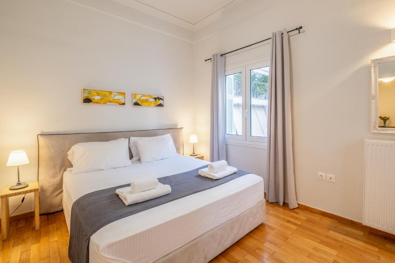 Central5 Boutique Apartments With Common Garden Next To Metro Афіни Екстер'єр фото