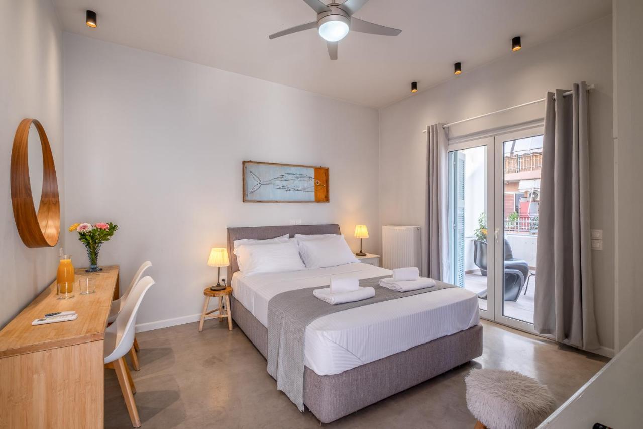 Central5 Boutique Apartments With Common Garden Next To Metro Афіни Екстер'єр фото