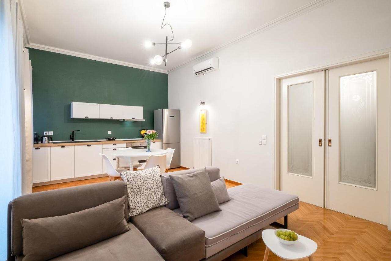 Central5 Boutique Apartments With Common Garden Next To Metro Афіни Екстер'єр фото