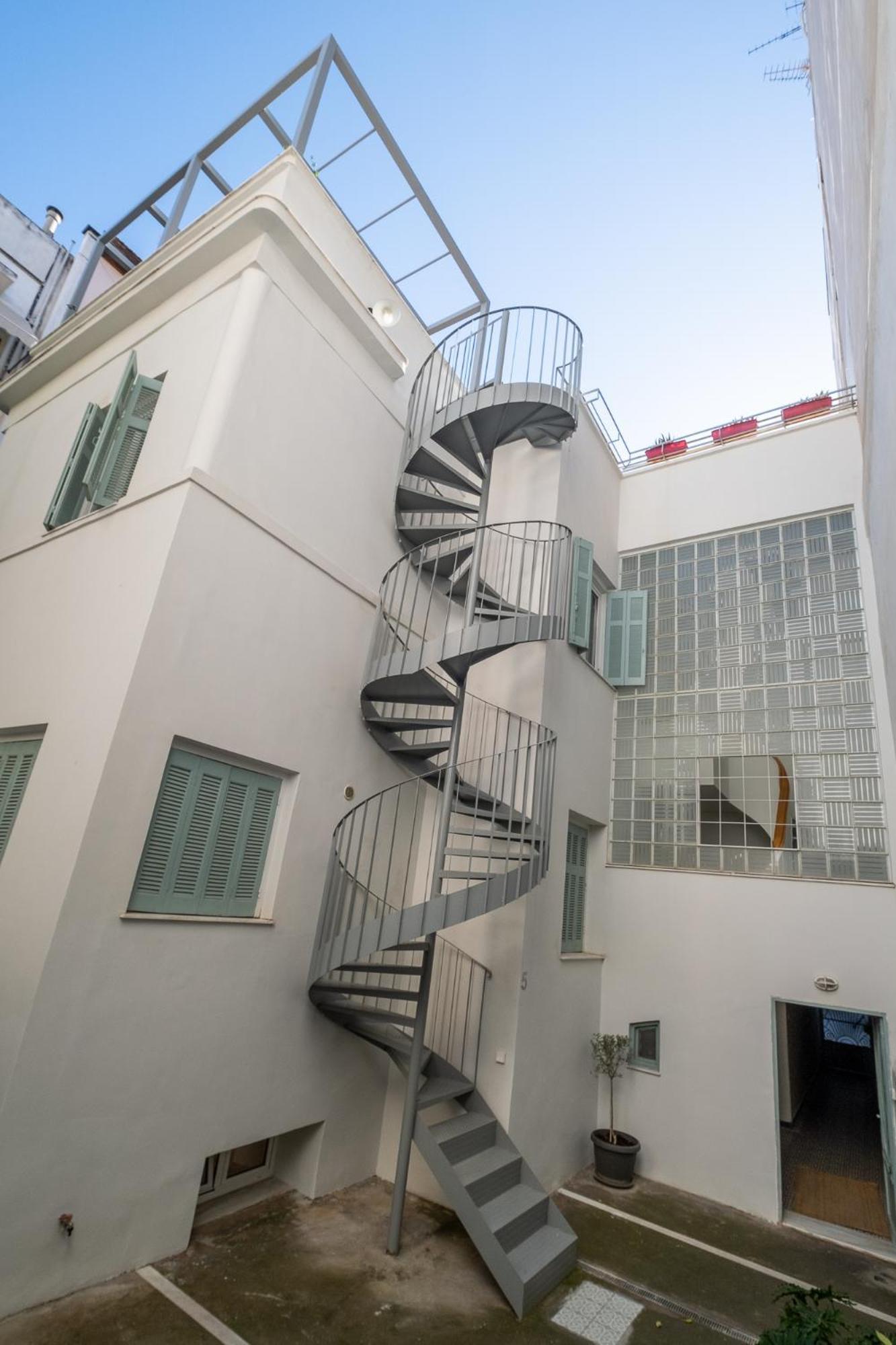 Central5 Boutique Apartments With Common Garden Next To Metro Афіни Екстер'єр фото