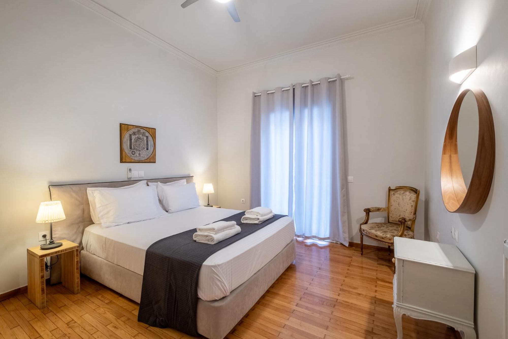 Central5 Boutique Apartments With Common Garden Next To Metro Афіни Екстер'єр фото