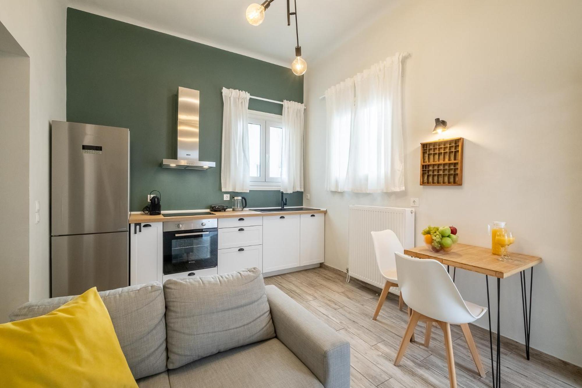 Central5 Boutique Apartments With Common Garden Next To Metro Афіни Екстер'єр фото