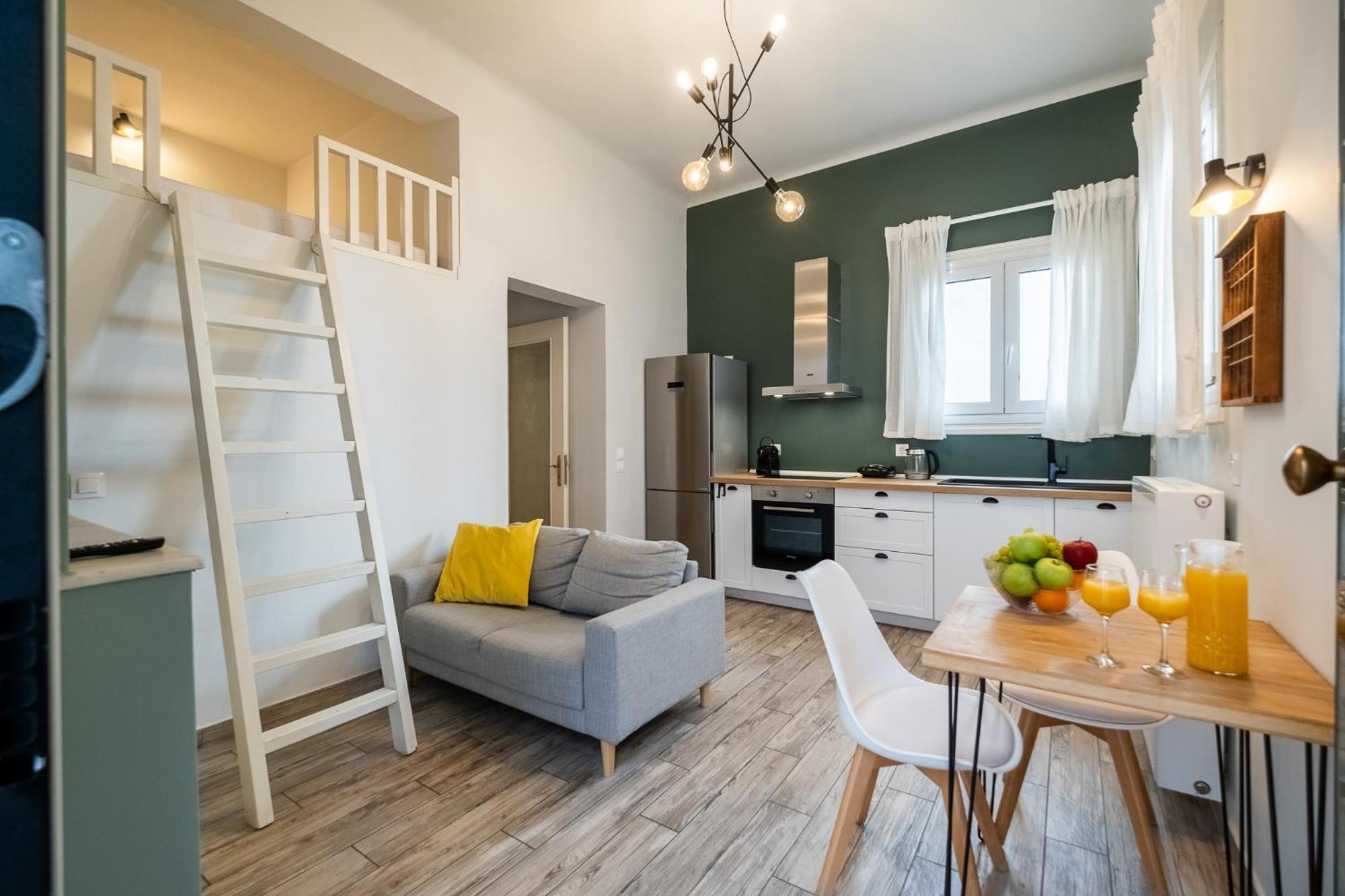 Central5 Boutique Apartments With Common Garden Next To Metro Афіни Екстер'єр фото