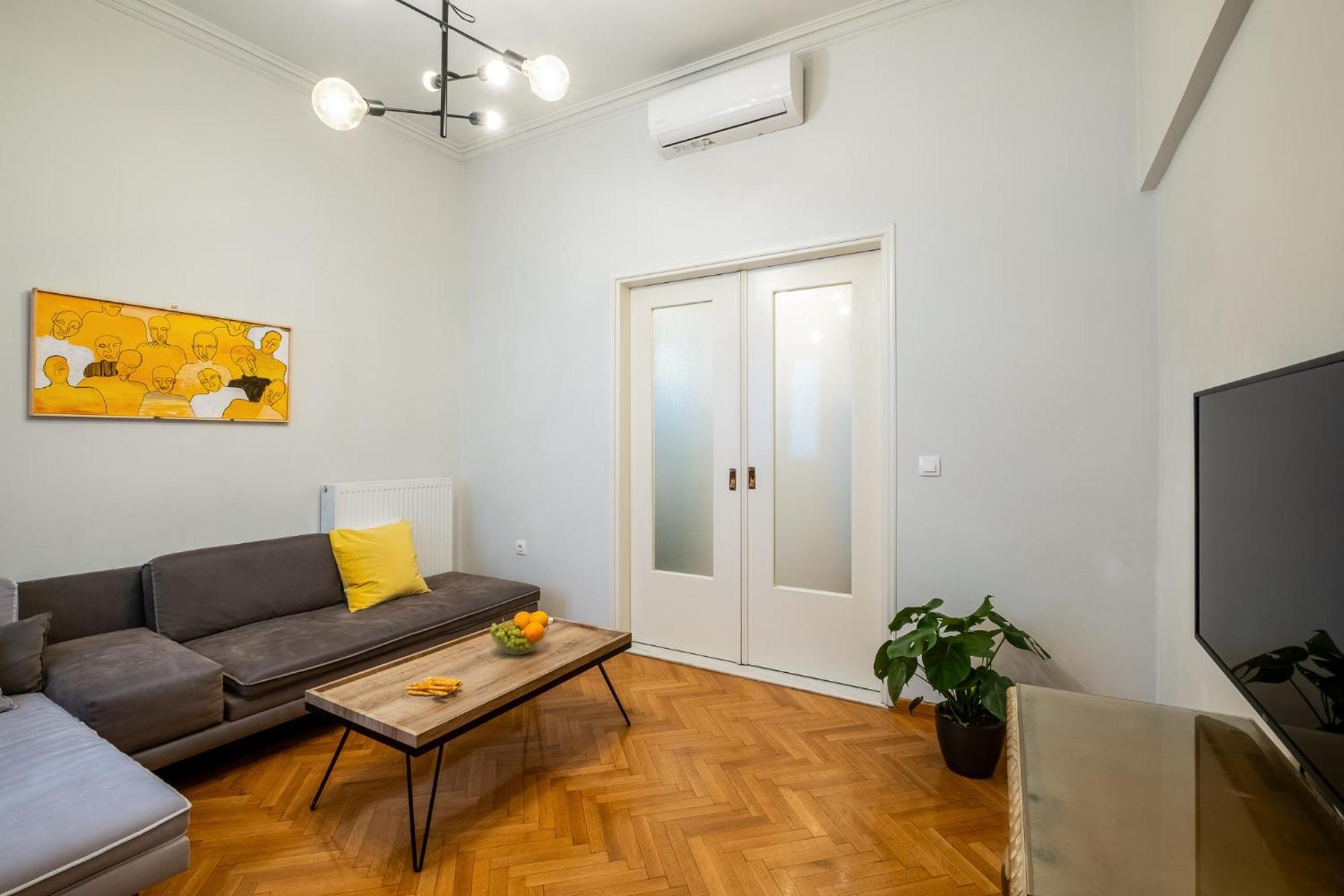 Central5 Boutique Apartments With Common Garden Next To Metro Афіни Екстер'єр фото