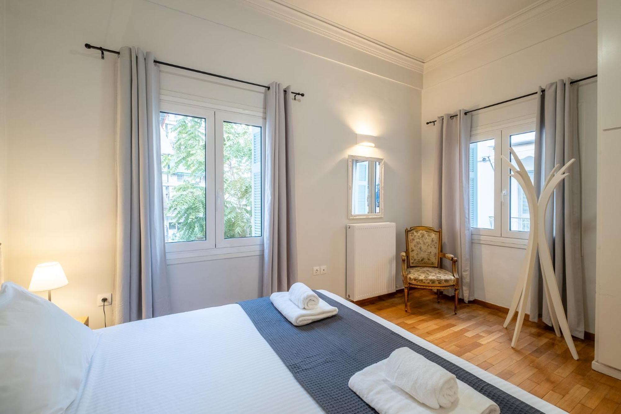 Central5 Boutique Apartments With Common Garden Next To Metro Афіни Екстер'єр фото